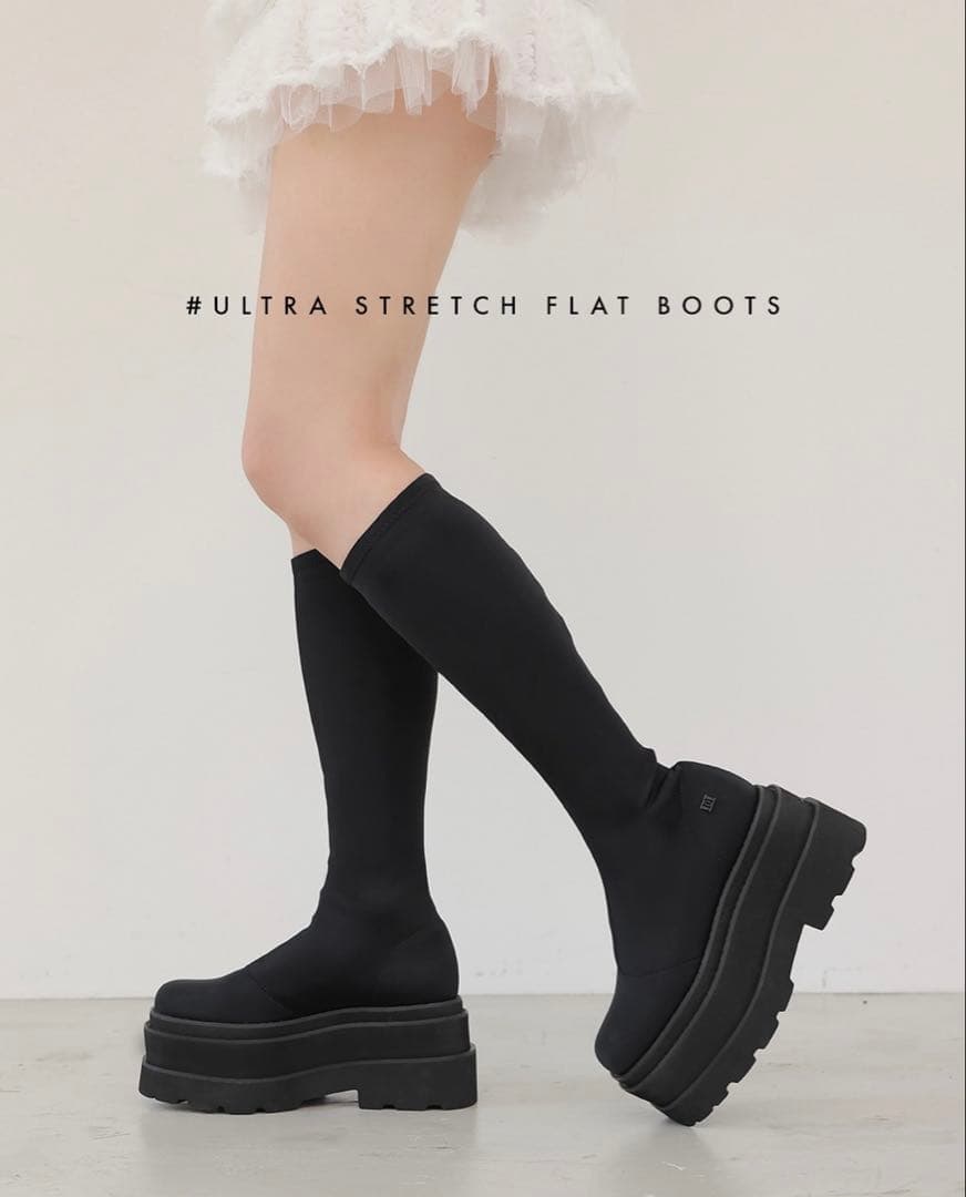 darich ダーリッチ ウルトラストレッチフラットブーツM