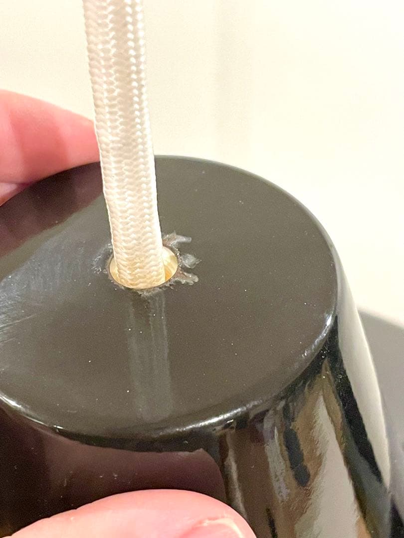 【名作】ルイスポールセン ヴィンテージ ホーロー ペンダントライト 黒 1954