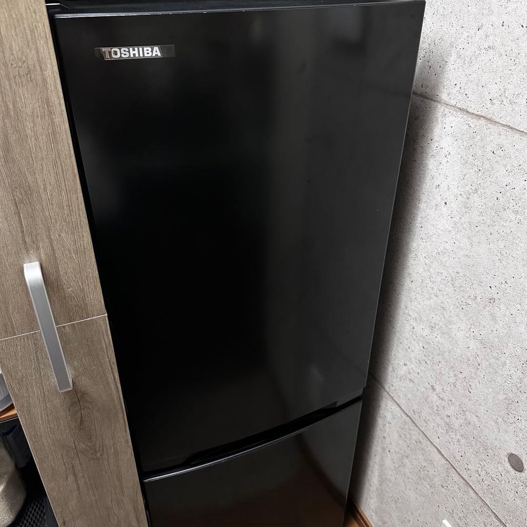 TOSHIBA 冷蔵庫 GR-U15BS（K）