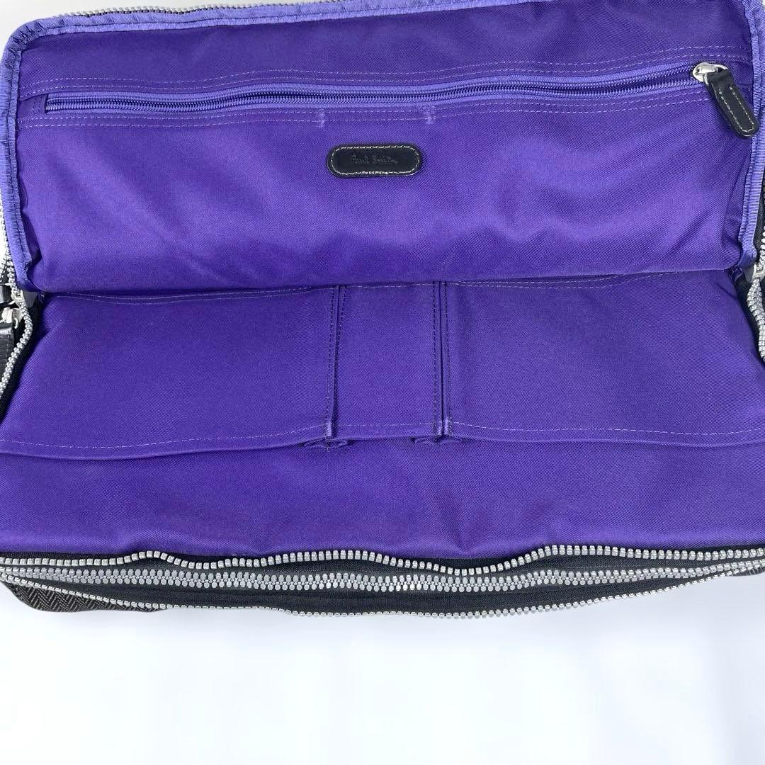 Paul Smith ★ 美品 ポールスミス ビジネスバッグ 2WAY 2層