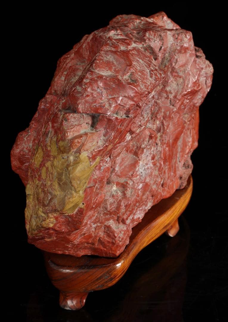 マ*3様 佐渡 赤玉石 赤石 碧玉 水石 鑑賞石 天然石 原石 大型20.3kg