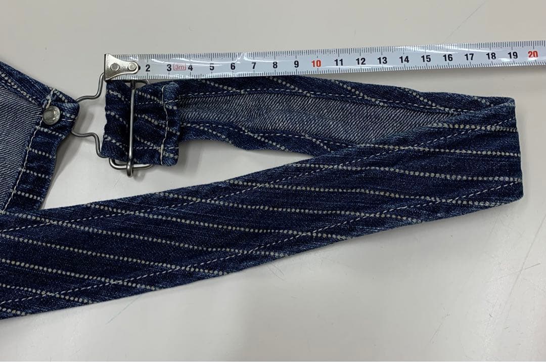 【日本製】オールドフラットヘッド デニム ウォバッシュ オーバーオール