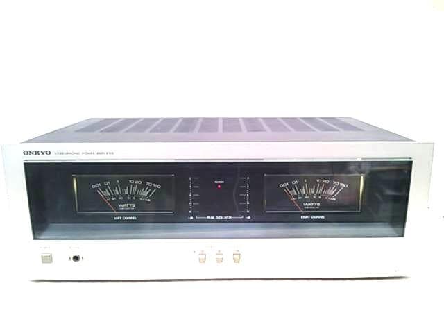 ONKYOパワーアンプ M9900 大型パワーメーター付