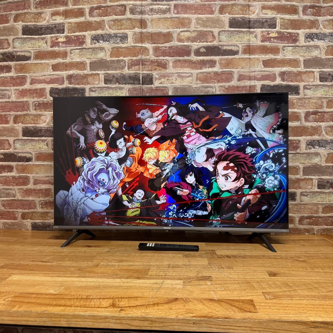 2022年製！43V型 4Kチューナー内蔵 液晶テレビ 43A65G ネット動画