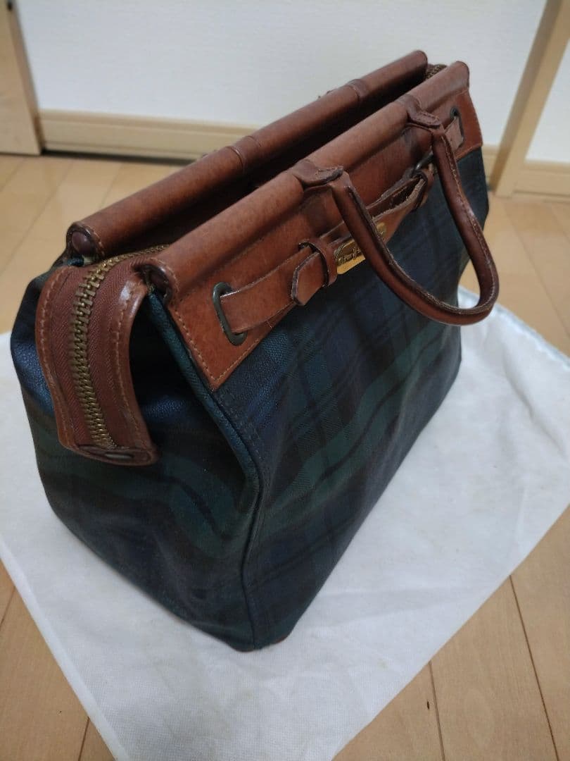 ★ポロ　ラルフローレン★ボストンバック★タータンチェック★送料無料★