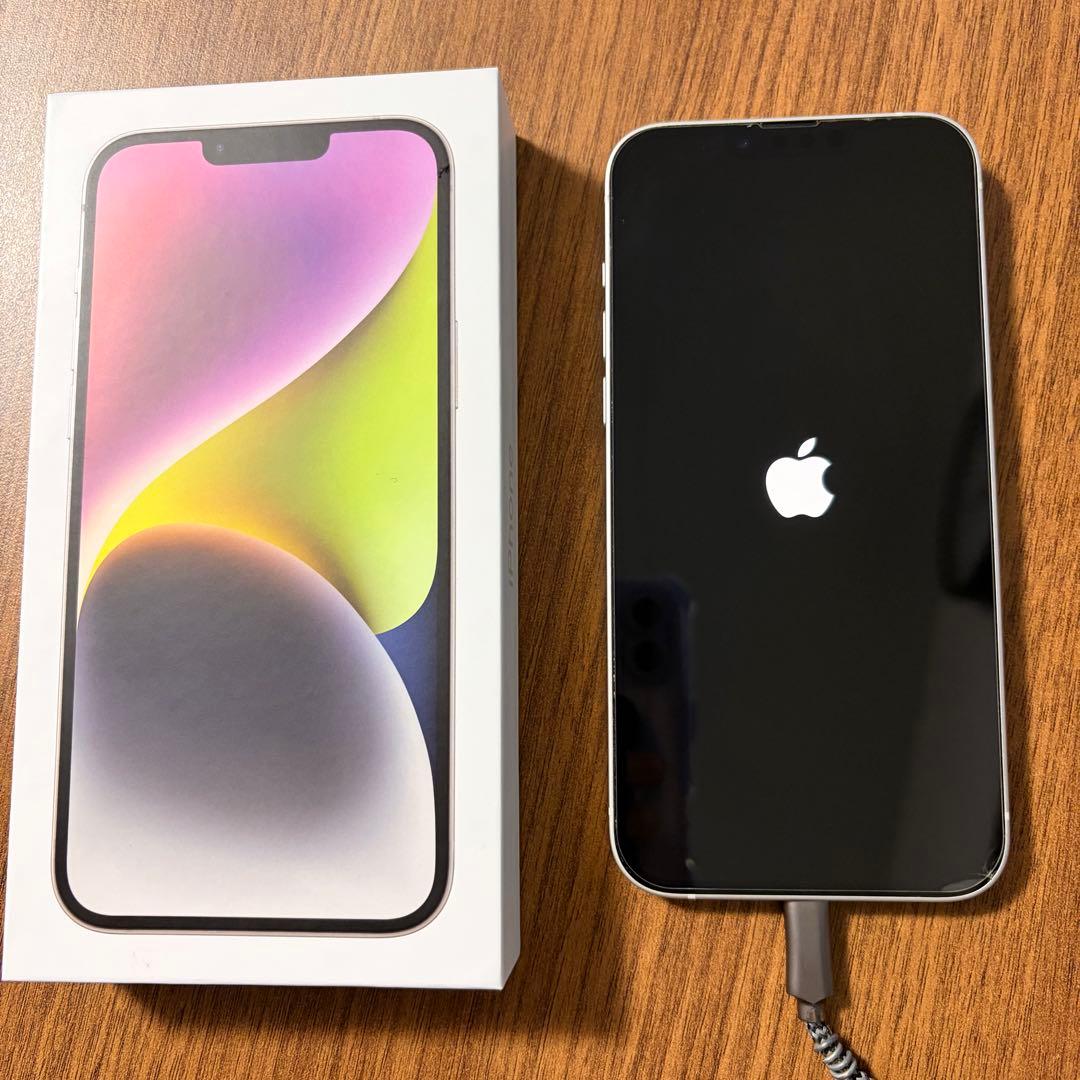 iPhone 14 plus スターライト 256GB