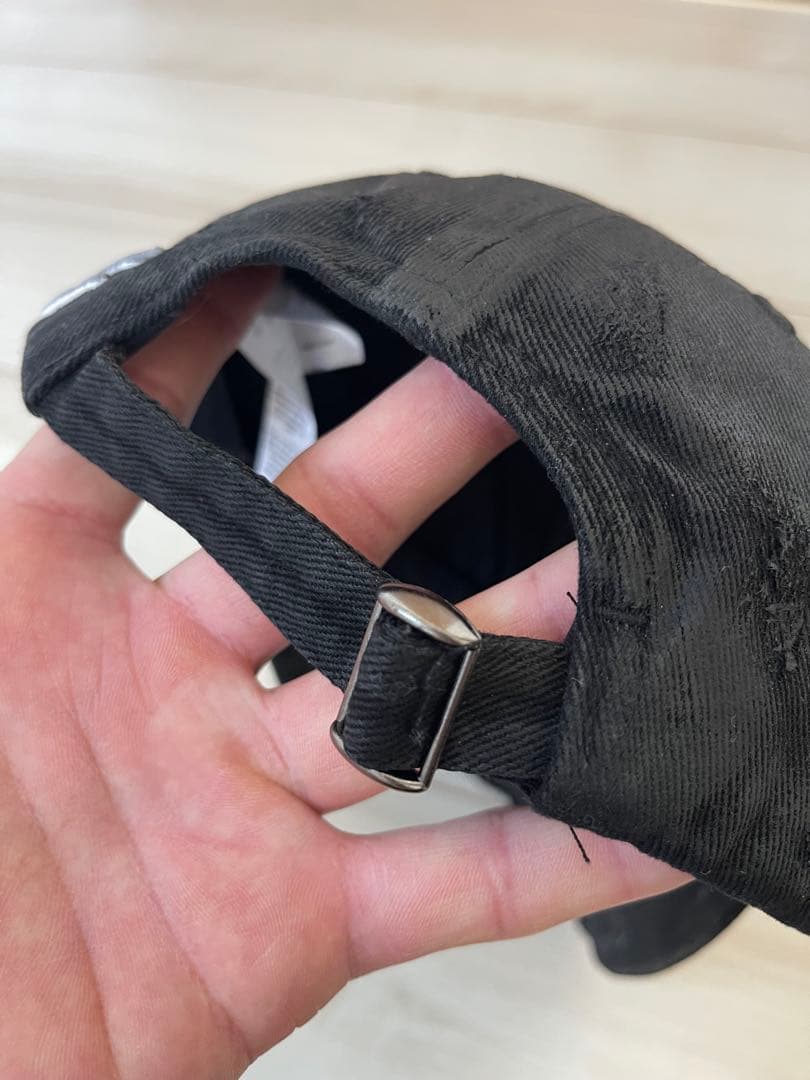 Thoughtwefriends ダメージ　キャップ　刺繍　ヌビアン