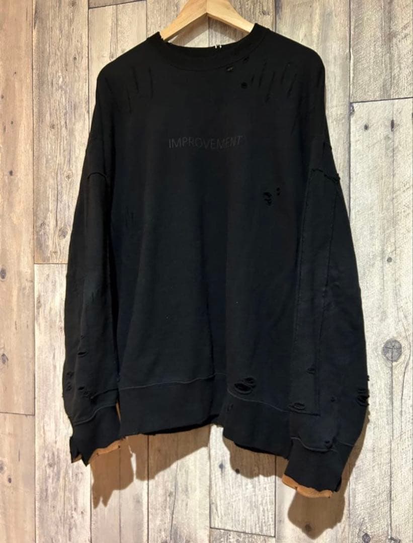 トップス stein OVERSIZED REBUILD SWEAT