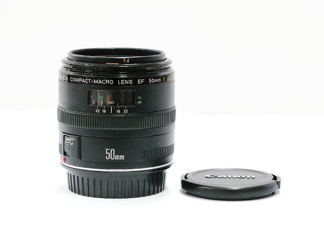 【人気】Canon EF 50mm f/2.5 Compact Macro