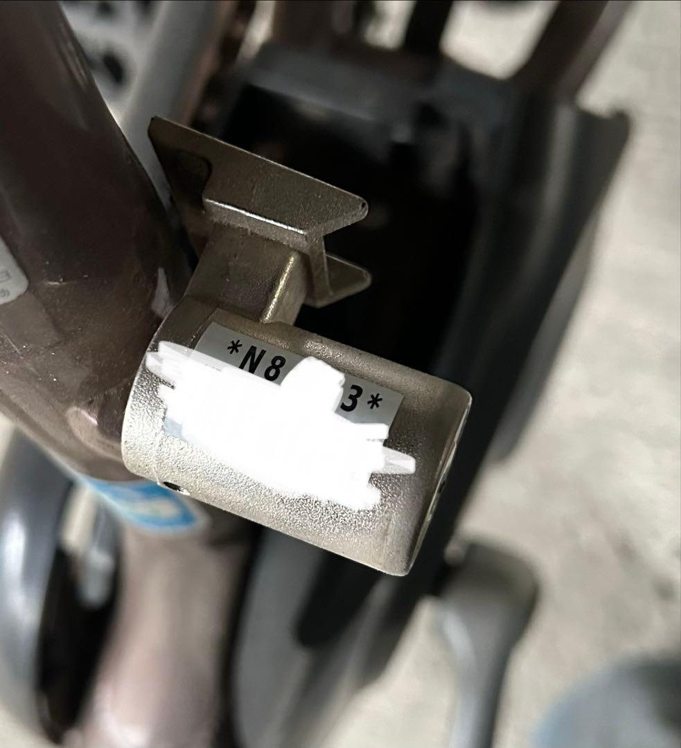 【ジャンク】Panasonic 電動アシスト自転車 前カゴ付き 20インチ