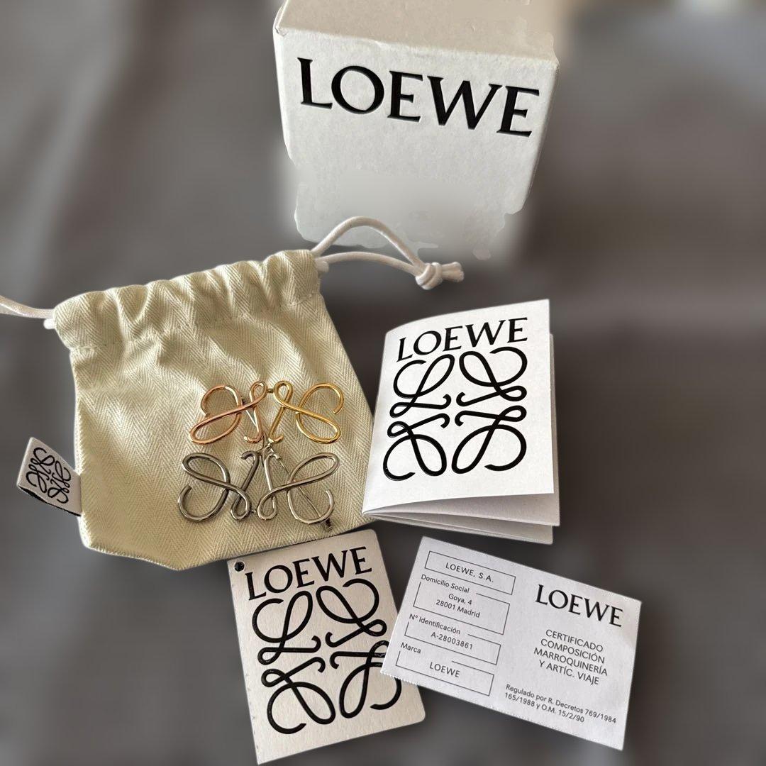 雨雨雨　　LOEWE ブローチ