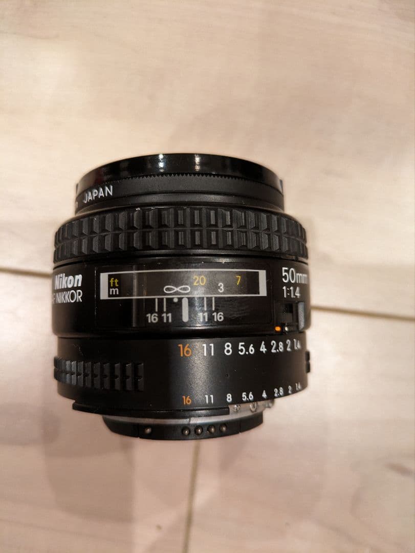 NikonF4 +単焦点レンズNikon50mm f1.4