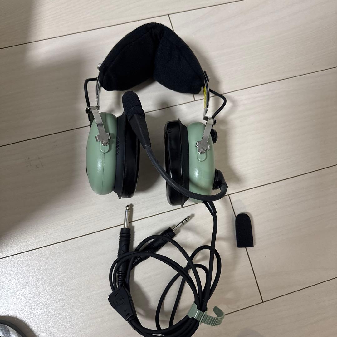 美品David Clark aviation headset