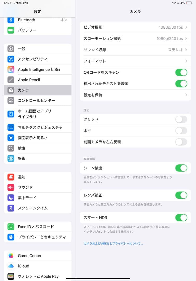 iPad Pro 第3世代 11インチ 128GB Wi-Fiモデル