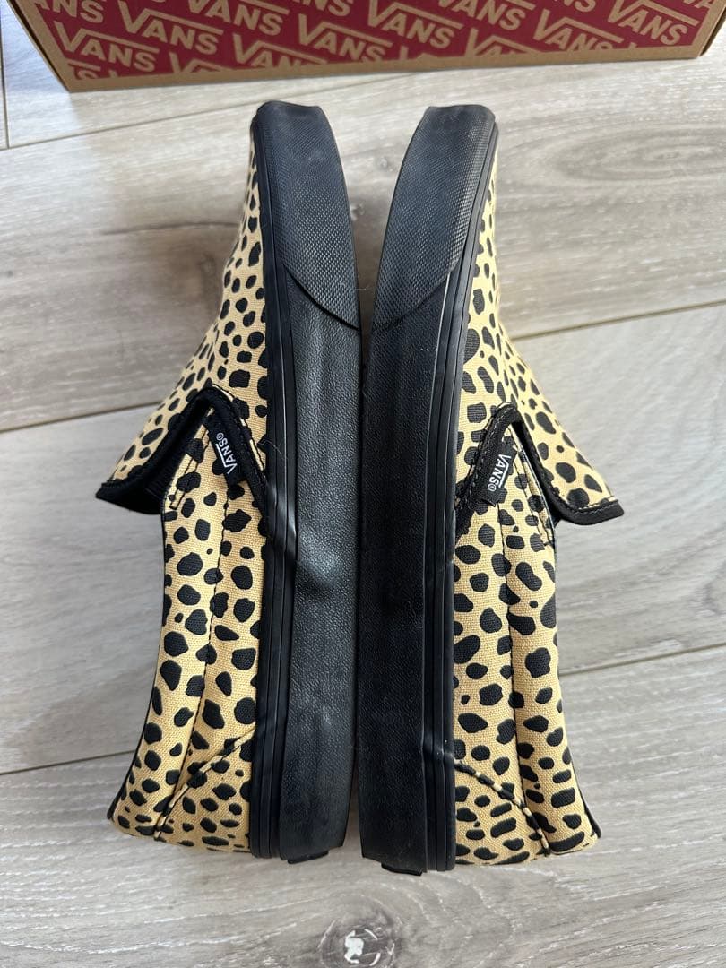 VANS レオパード　スリッポン　28センチ