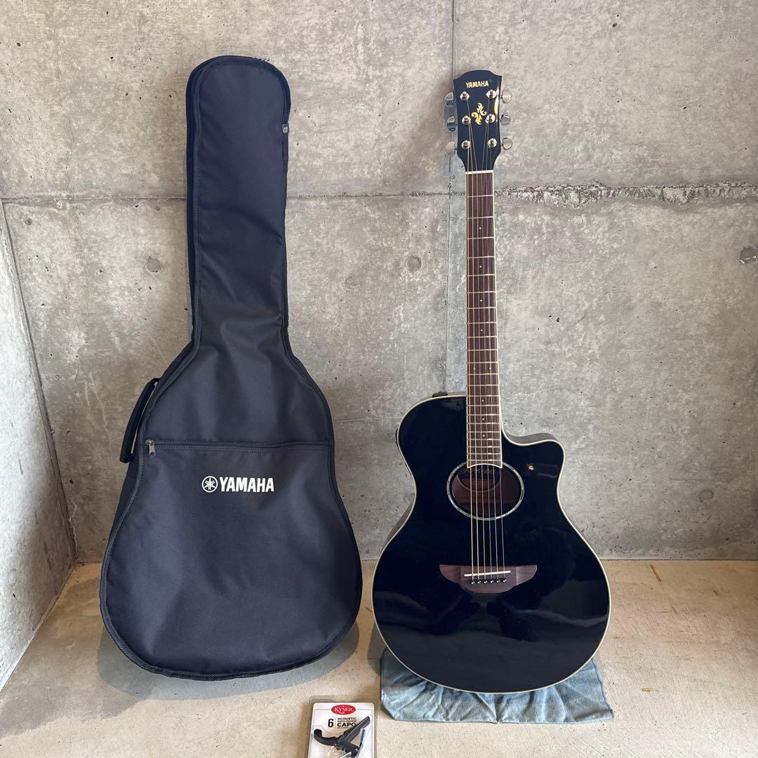 交渉可　YAMAHA エレアコ◆APX600◆純正ケース付　ヤマハ　ギター　美品