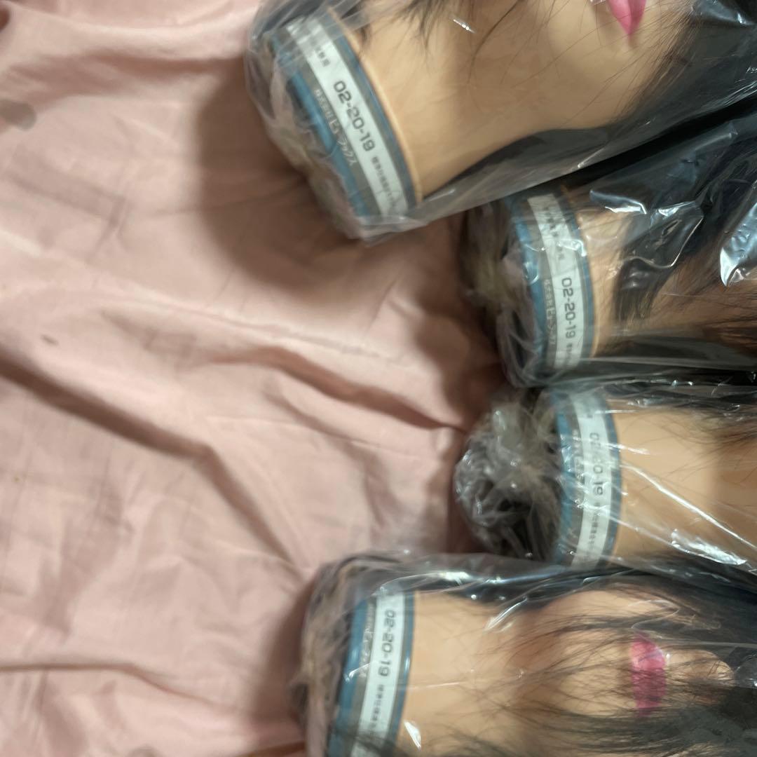 【新品】国家試験用カットウィッグ 4体