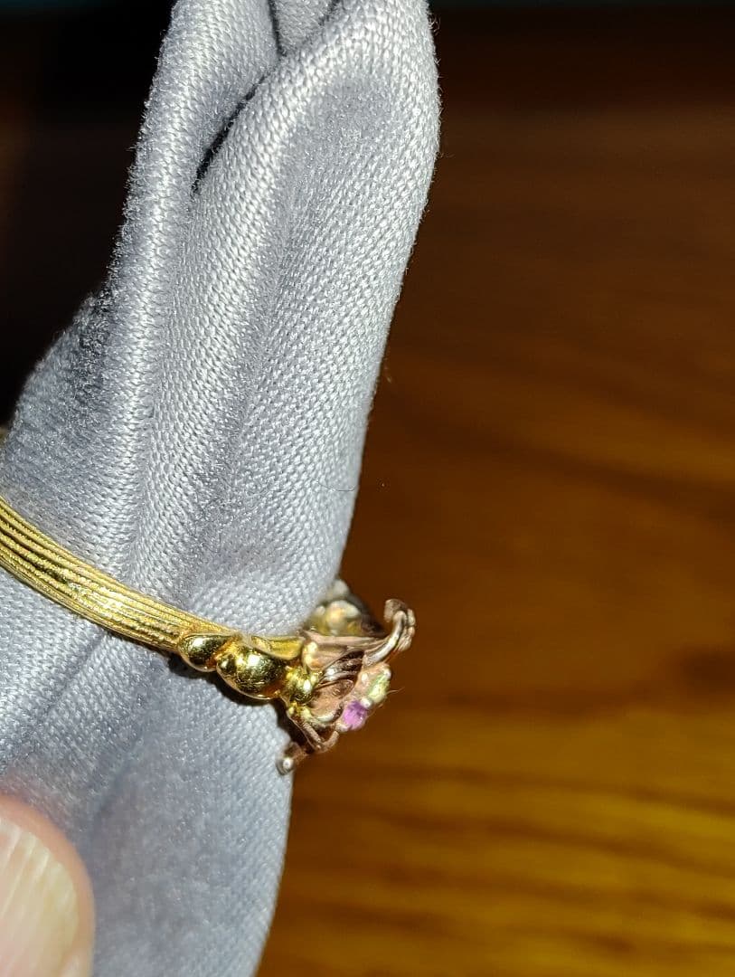 専用　k.uno パスカル　k18 塔の上のラプンツェルリング　ケイウノ