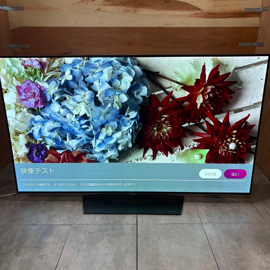 一都三県限定　配送設置無料　4K有機ELテレビ　LG エルジー　55インチ