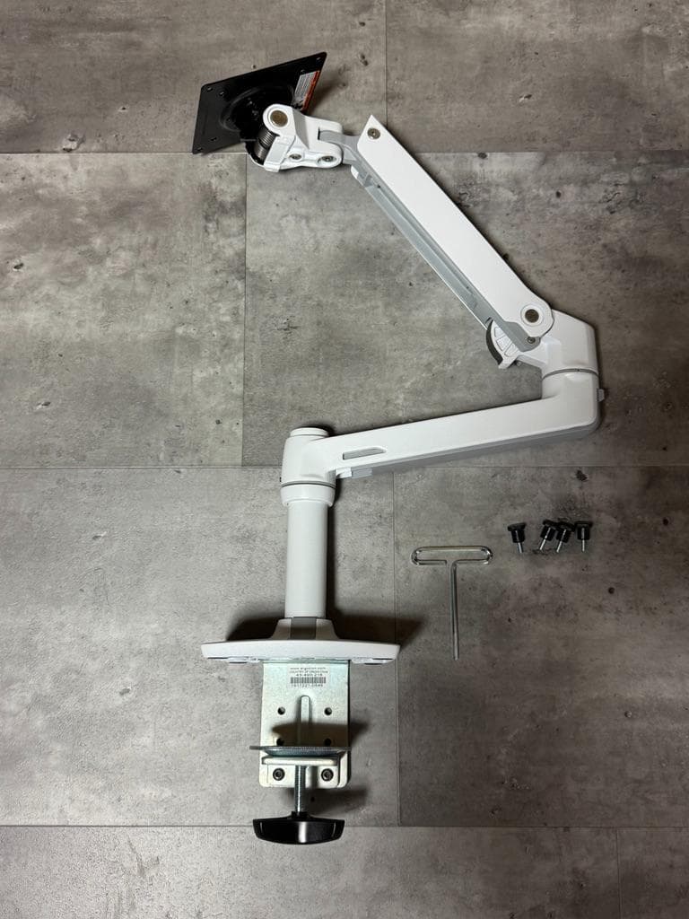 エルゴトロンLX　モニターアーム　ホワイト