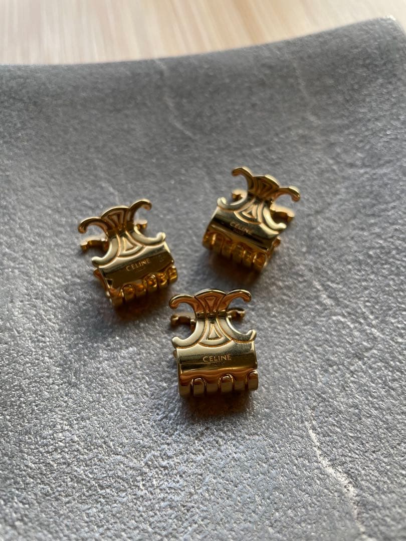 《CELINE》 ミニヘアクロー ※2個の価格