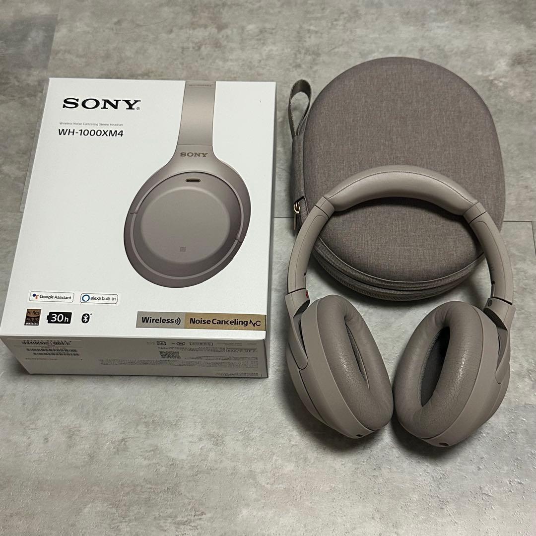 SONY ソニー ヘッドホン WH-1000XM4 プラチナシルバー