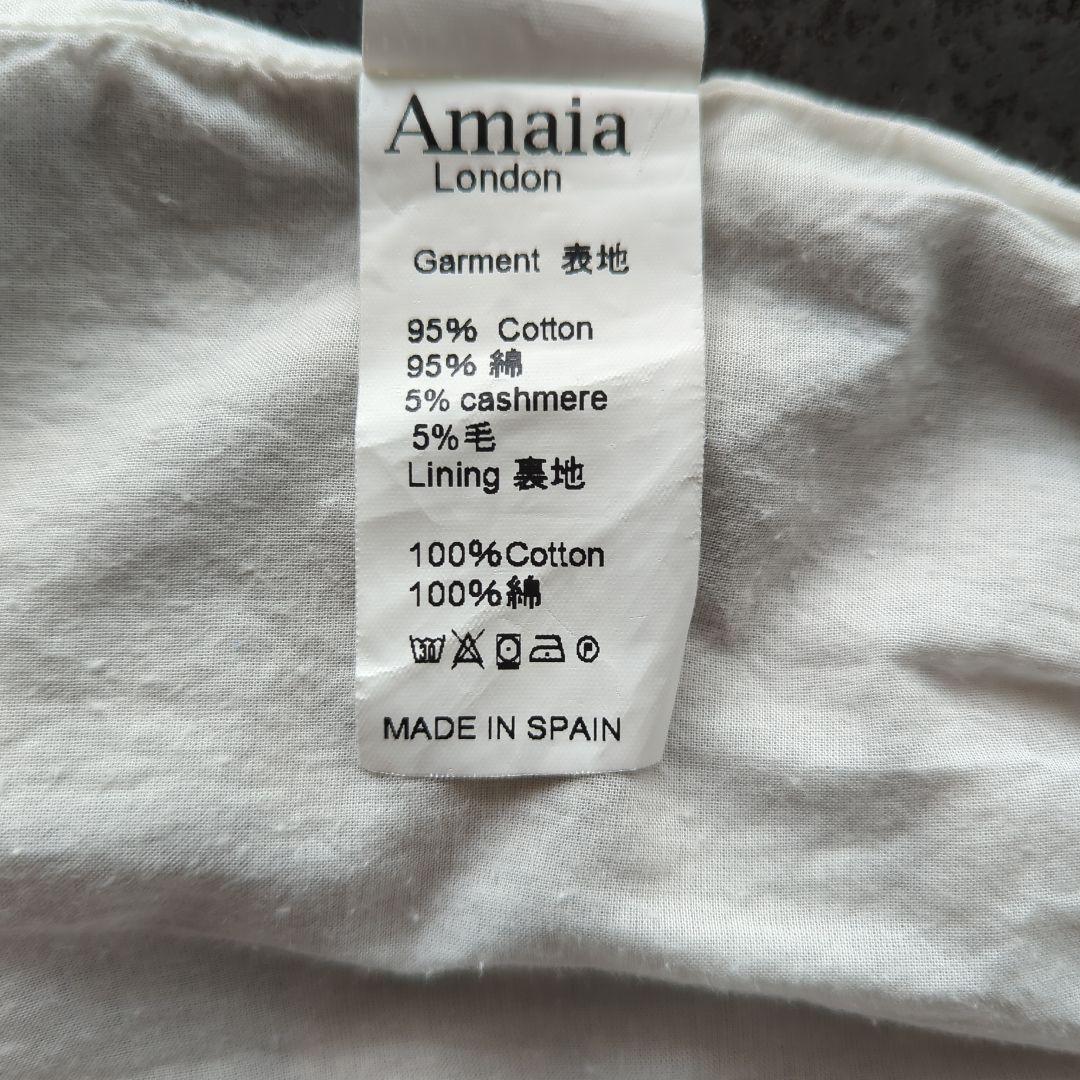 Amaia kids　6Y　116cm　チェック柄ワンピース　アマイアキッズ