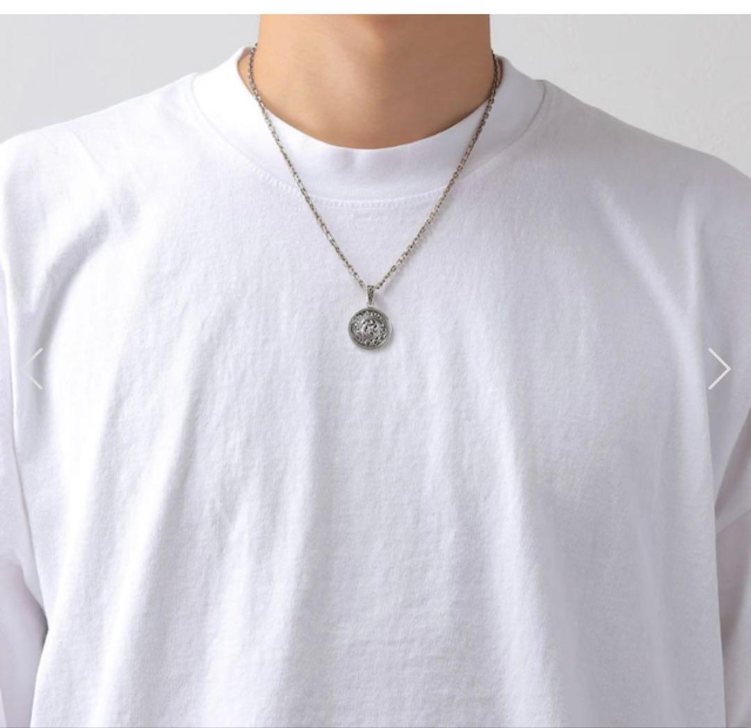 SAAD シルバーチェーンネックレス