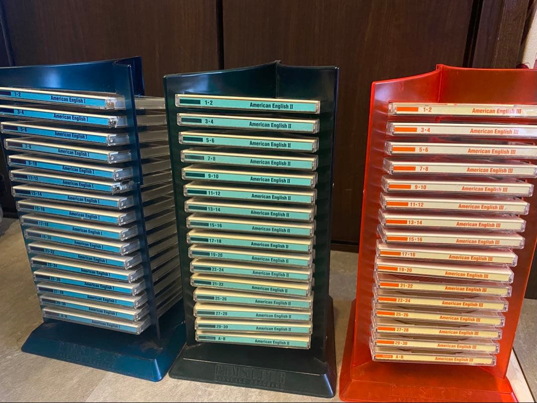 ピンズラーAmerican English CD Ⅰ〜Ⅲセット