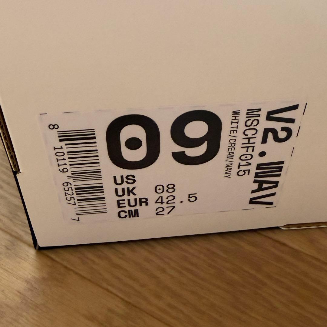 新品未使用品 MSCHF V2.wav スニーカー 27cm US9 wavy