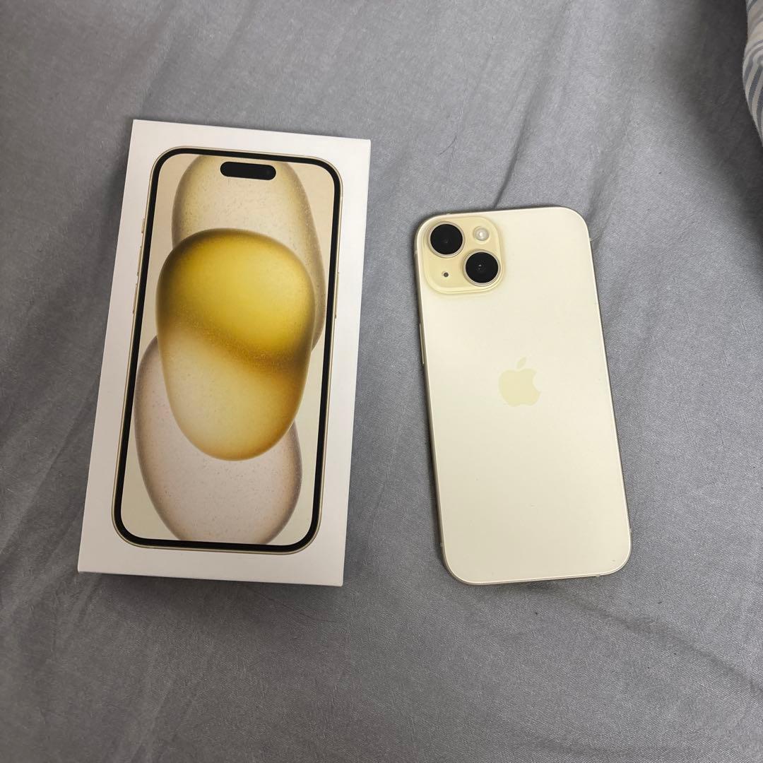 iPhone15 イエロー 128GB