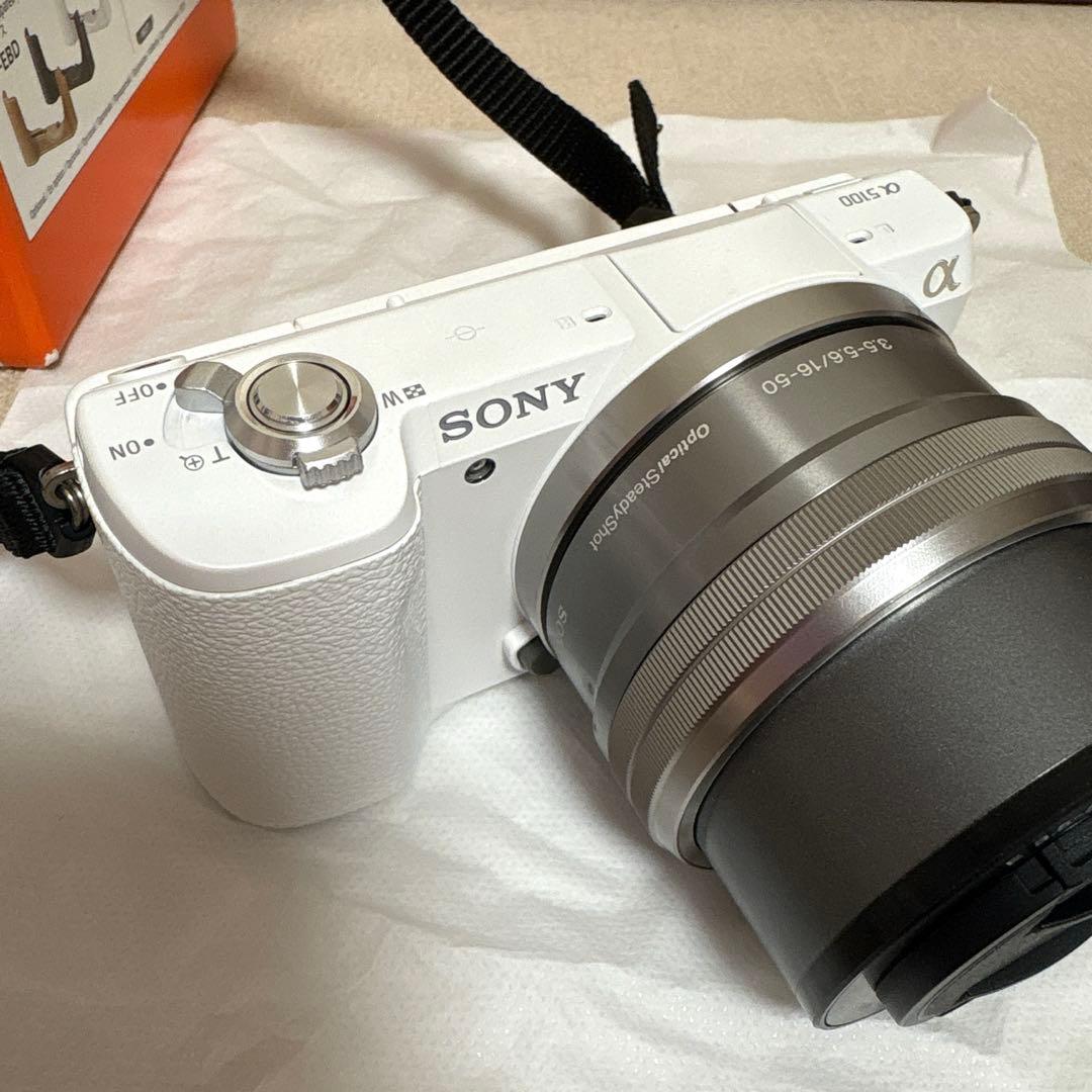 【美品】SONY ソニー α5100 ミラーレス 一眼 パワーズームレンズキット