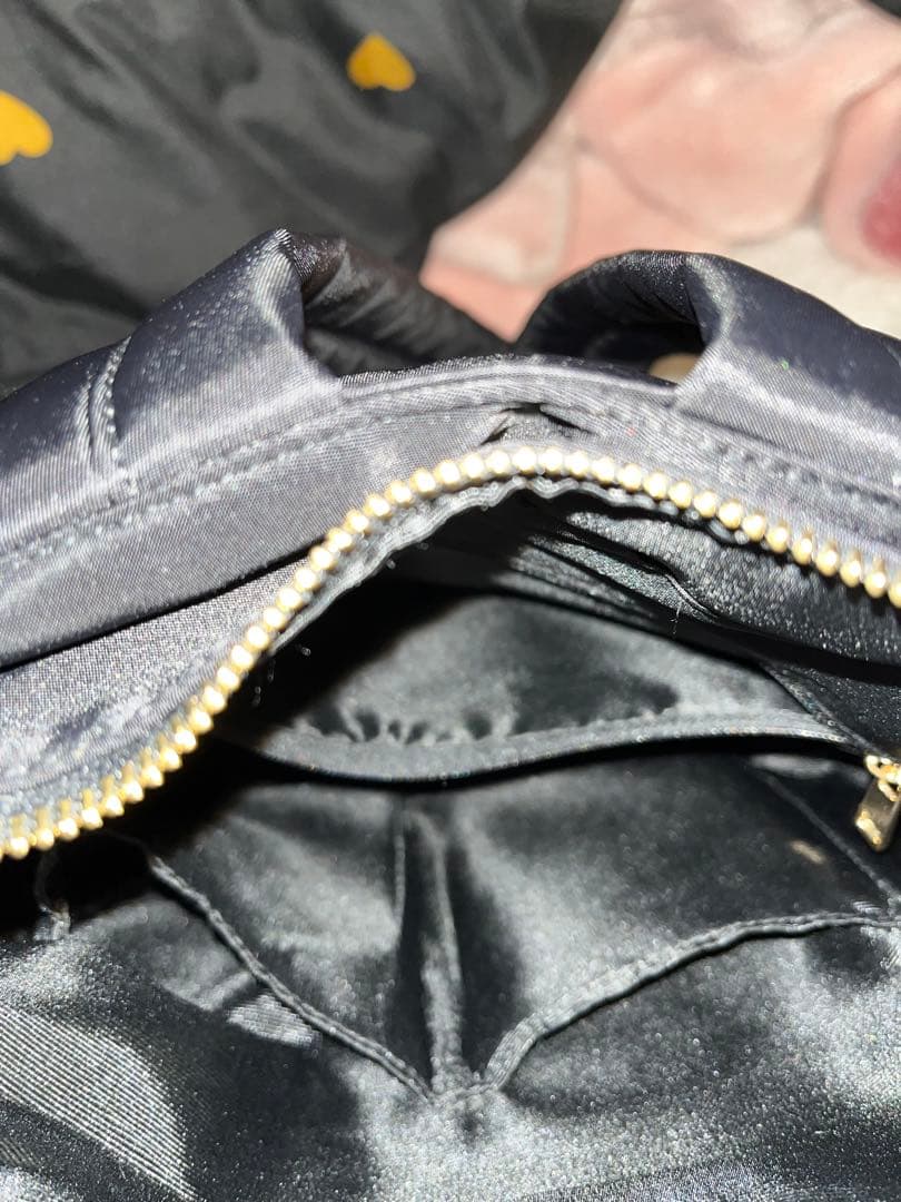 ブラックリュック 折りたたみ式　ジェンヌの大人気初リュック