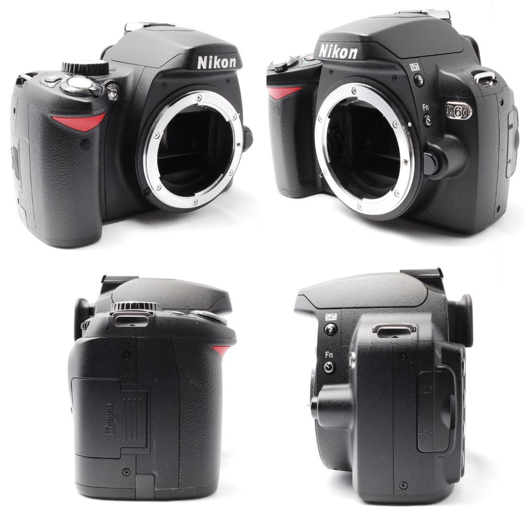 初心者おすすめ❤️Nikon D60✨万能レンズ付✨一眼レフカメラ✨スマホ転送