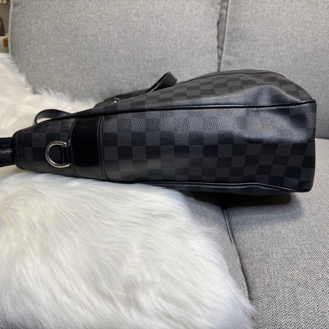 ルイヴィトン ダミエ グラフィット タダオ ハンドバッグ 2WAYショルダー付