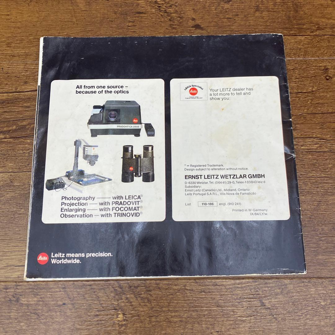 Leica ライカ M6 使用説明書 H-451