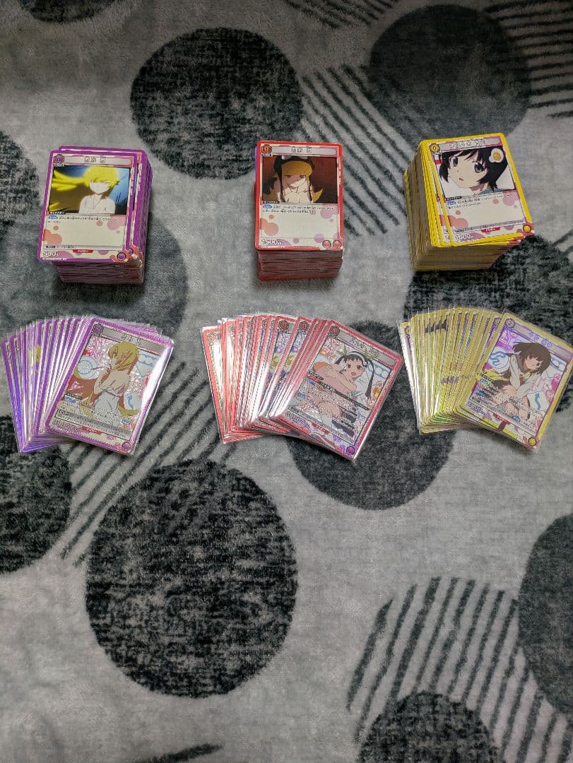 SR以下全色4コン　物語シリーズ　ユニオンアリーナ