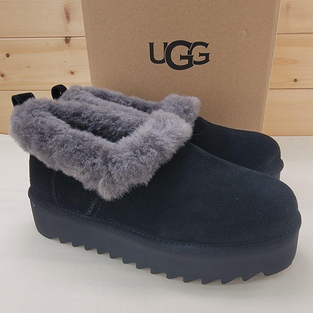 アグ アイ ニタ プラットフォーム ブラック 23cm