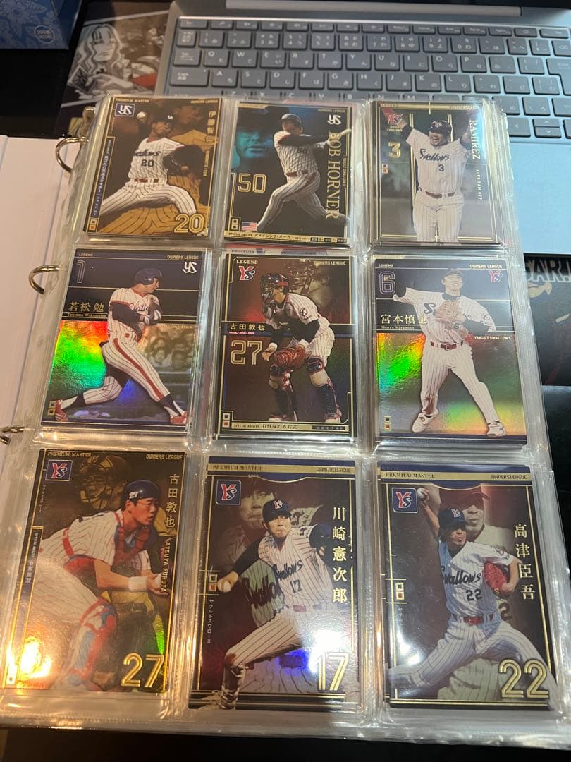 オーナーズリーグ　東京ヤクルトスワローズ　まとめ売り　プロ野球カード