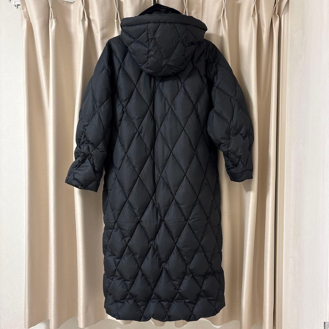 Barbour Yasminキルティング ダウン ジャケット ロング　タグ有り
