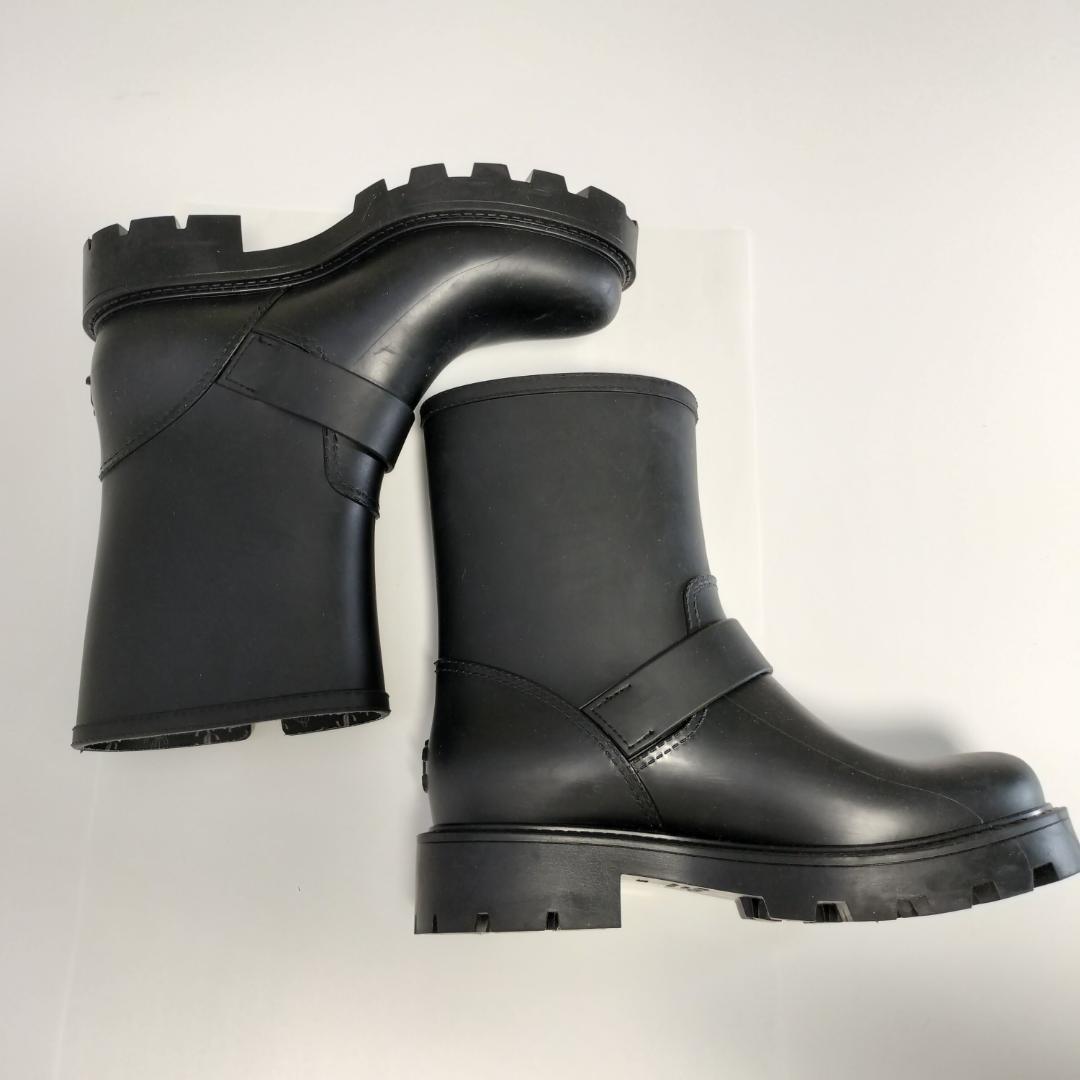 ⑲ JIMMY CHOO ジミーチュウ レインブーツ 36 23cm