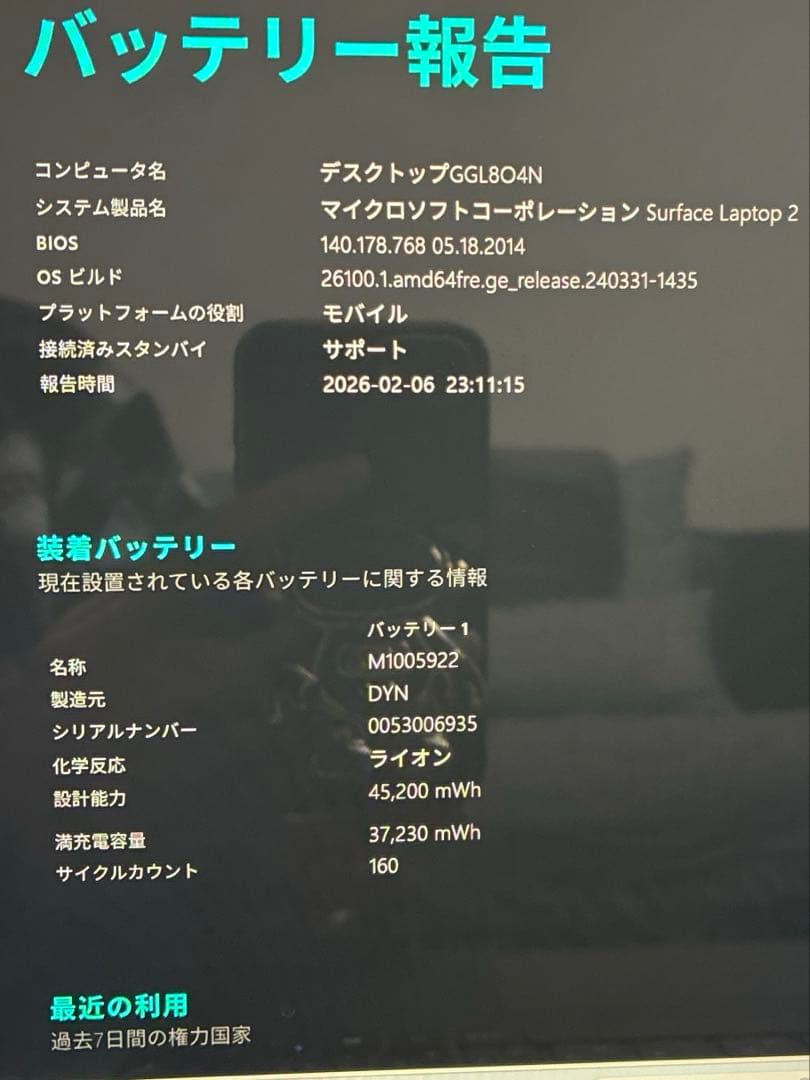 Microsoft Surface Laptop 2 / マウス/充電器セット