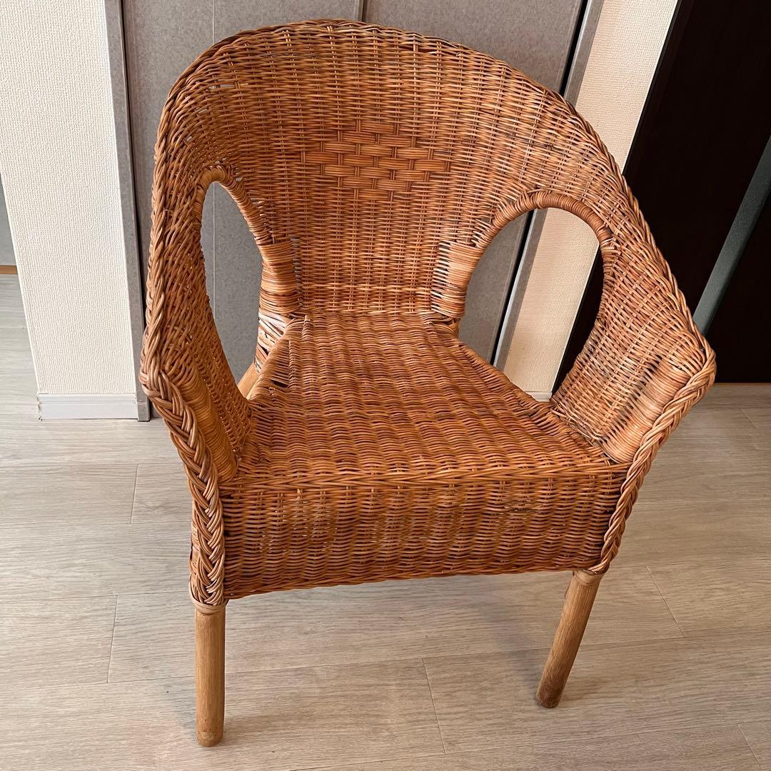 イケア　アーゲン　ラタンチェア　IKEA AGEN