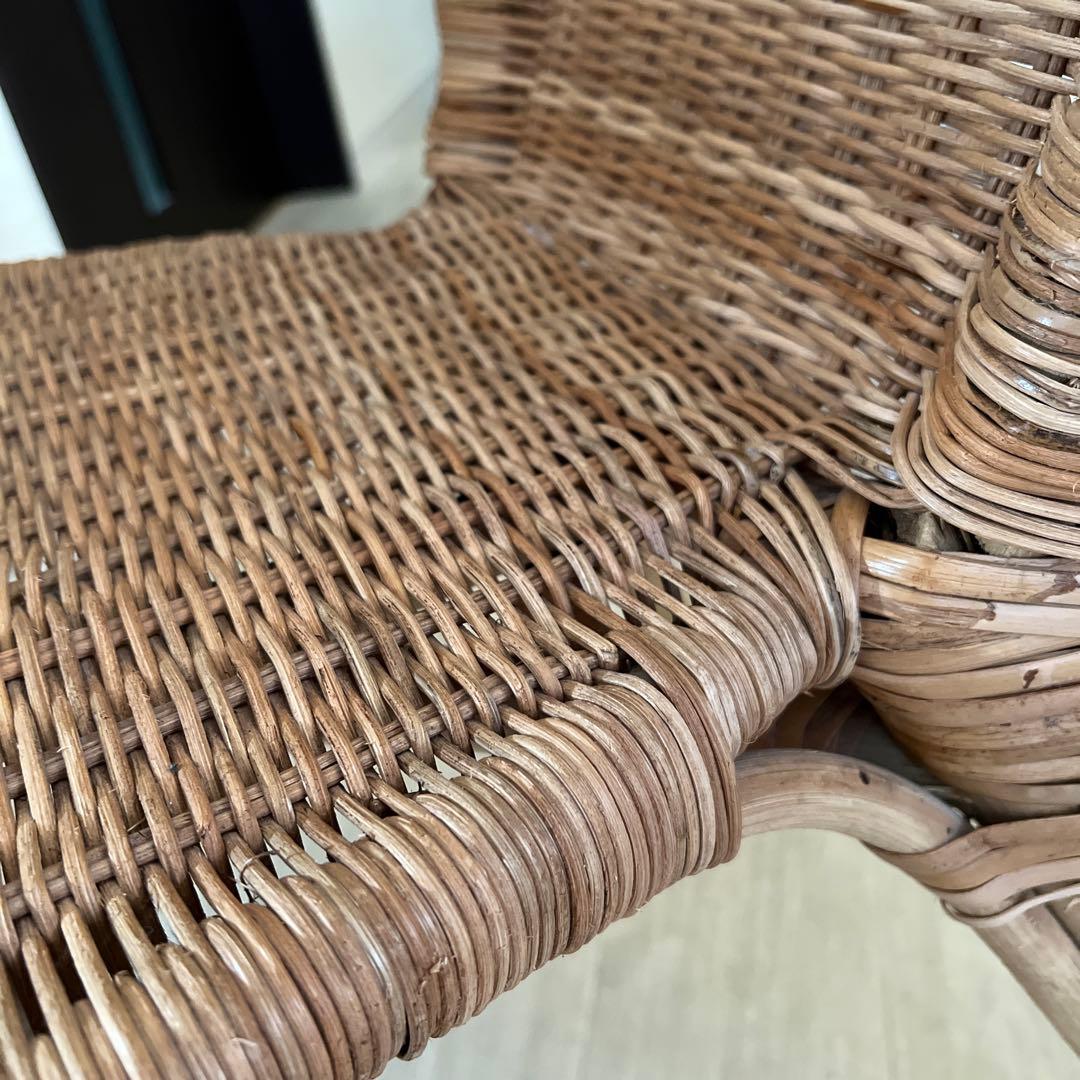 イケア　アーゲン　ラタンチェア　IKEA AGEN