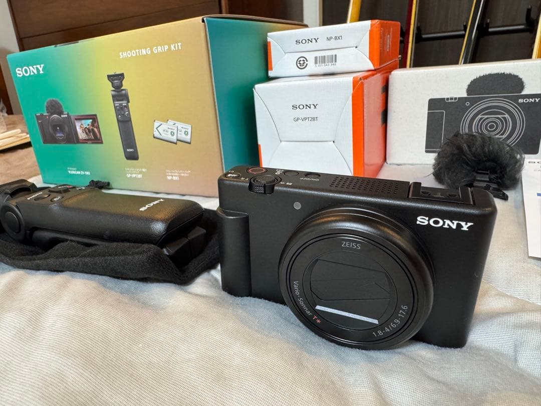 SONY VLOGCAM ZV-1II シューティンググリップキット