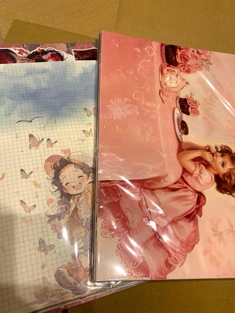 専用★ 【A】コラージュ素材や雑貨など大量！紙もの ステッカー マステ