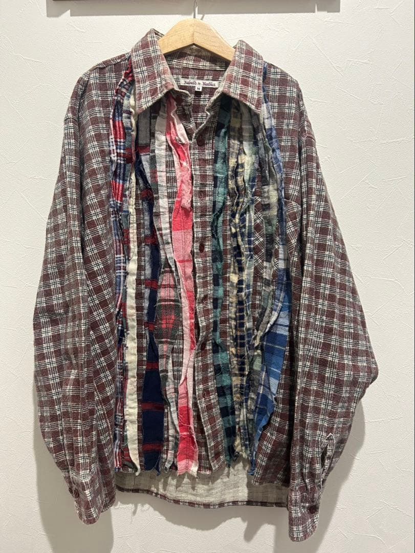 Rebuild by Needles チェックシャツ　Mサイズ