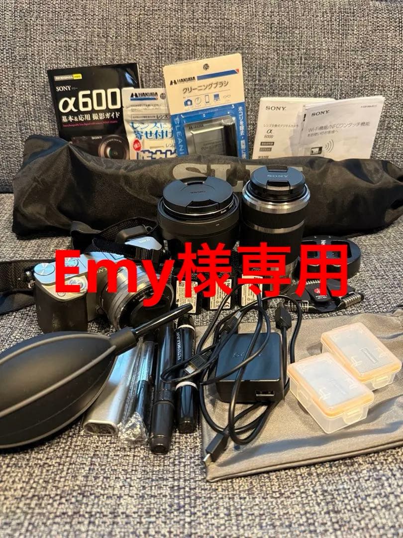 ★Emy★【Sigmaレンズやその他多数付き】Sony α6000
