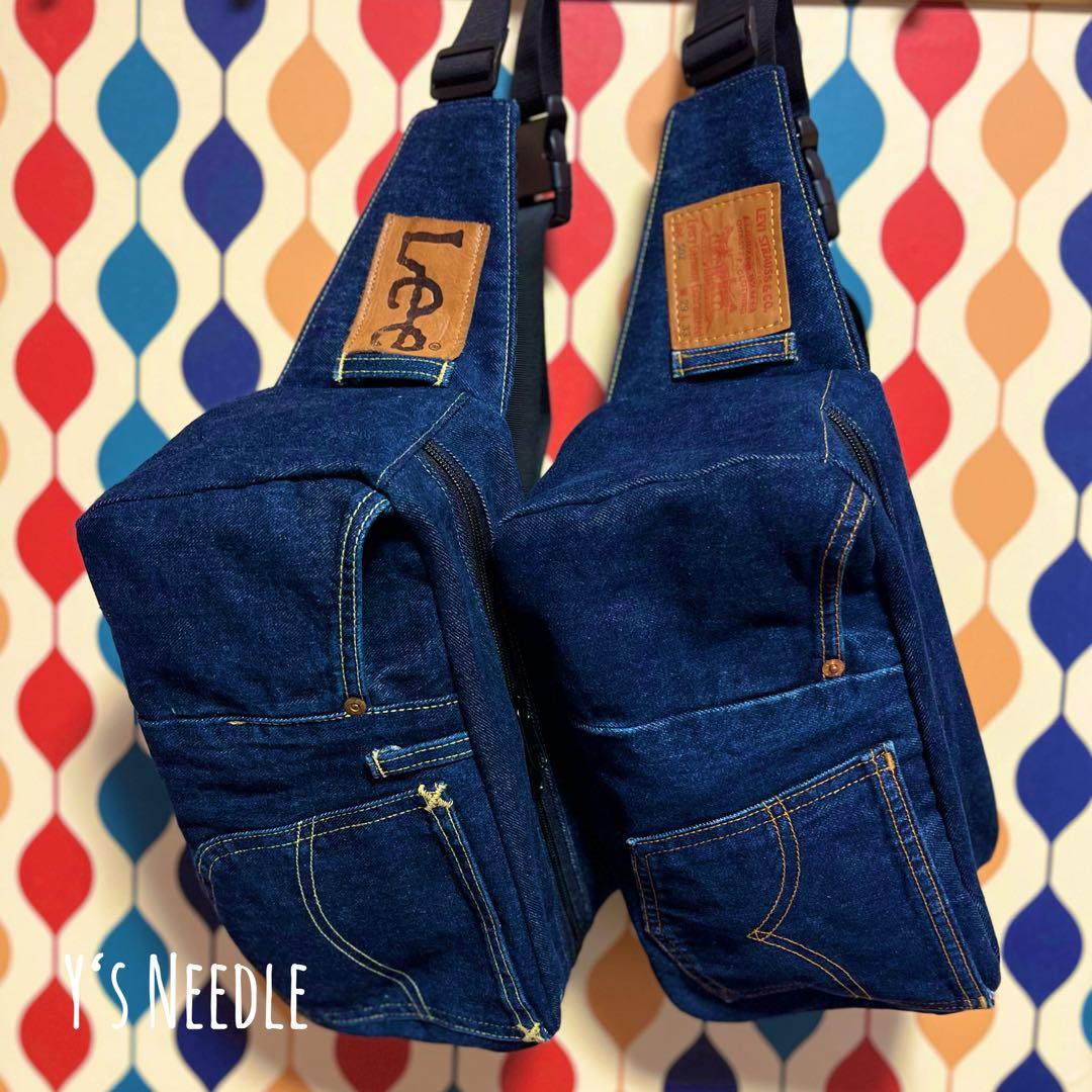Y's Needle デニム ボディバッグ