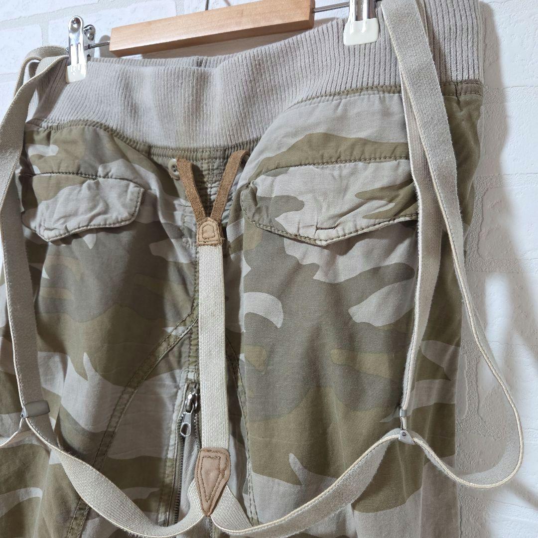 【GOA　ゴア】　ジップスライダースカート　ロング　2WAY　サスペンダー　S